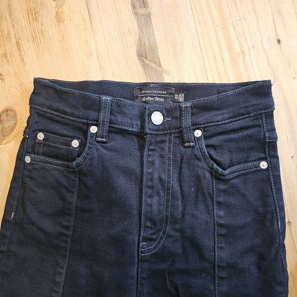 - & other stories high rise front seam flared jeans - Picture 8 of 14